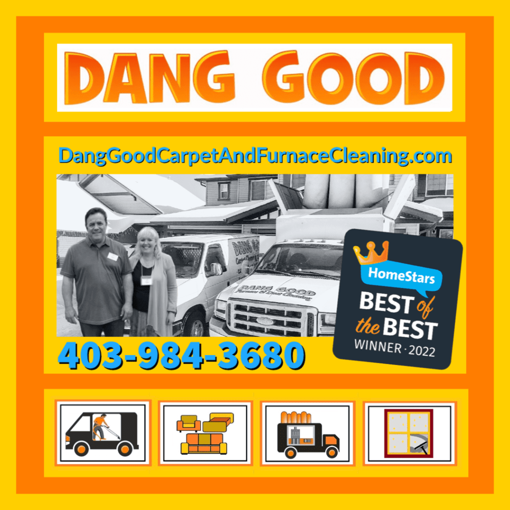 Dang Good Carpet & Furnace Cleaning Chestermere Today