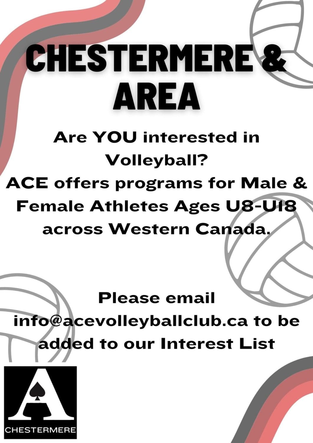 chestermere ace volleyball